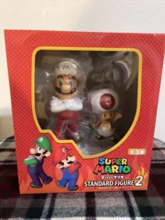新品・未開封✨️スーパーマリオ スタンダード フィギュア 2 マリオ キノピオ