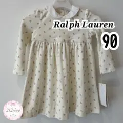 【新品タグ付き】Ralph Lauren 花柄ワンピース 90