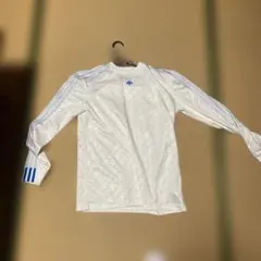 adidas 長袖シャツ ホワイト S