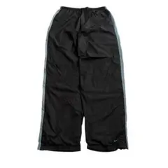 90s00s NIKEワイドパンツ ナイロンパンツ ビンテージ トラックパンツ