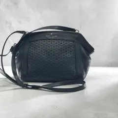 kate spade new york ショルダーバッグ　レザー　黒