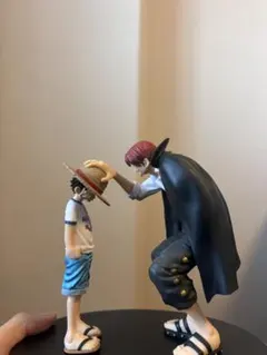 ワンピース ルフィ シャンクス フィギュア　箱あり