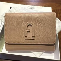 FURLA ピンク　三つ折り財布