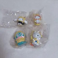 天麩羅 サンリオ ガチャガチャ キティ シナモン マイメロ ハンギョドン 4点