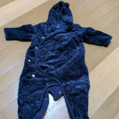 babyGap フード付きロンパース 6-12ヶ月 ネイビー