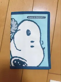 ミスドコラボ　SNOOPY 本カバー 水色のサムネイル