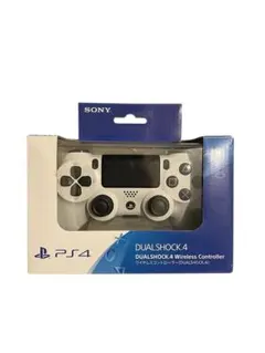 【美品】PS4 DUALSHOCK4 ワイヤレスコントローラー ホワイト 箱付き