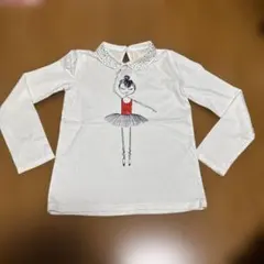 OshKosh B'gosh スカラップ襟　長袖Tシャツ　130のサムネイル