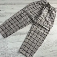 チェックズボン140cm