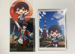 カラフルピーチタワー　東京タワー コースター　ブロマイド　ゆあんくん