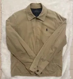 【良品】ラルフローレン スイングトップ　ブルゾン ベージュ