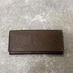 ETRO エトロ　長財布　ペイズリー柄　レザー　PVC ブラウン　茶色のサムネイル