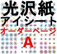 光沢紙アイシートオーダー用ページB23 光沢紙アイシートオーダー用ページB23 - メルカリ