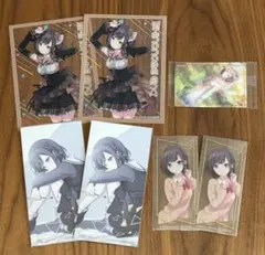 プロセカ アニメイト特典 東雲絵名 クリアシート イラストカード しおり