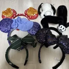 ディズニーランド・シー　USJ カチューシャセット