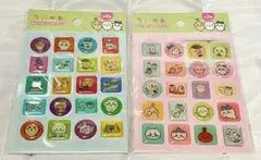 ちいかわ ぷくっとシール クリア 2種セット キャンドゥ セリア ハチワレうさぎ