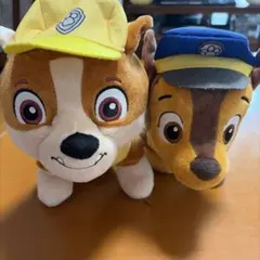 パウ・パトロール ぬいぐるみ 2体セット