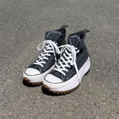 Converse RUN STAR HIKE ブラック 厚底 スニーカー