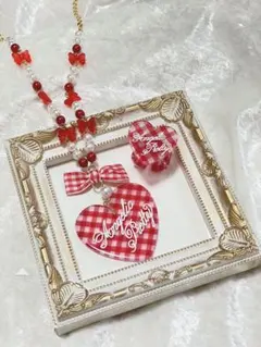 Angelic Pretty ハート ドット ネックレス タグ付き新品未使用 赤 2025年最新】Angelic Pretty レディース ネックレスの人気