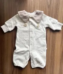 Cottoli　襟付き裏起毛カバーオール　ロンパース