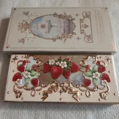 フラワーノーズ ストロベリーロココ アイシャドウパレット01