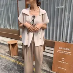 n【購入者様プロフ必読】さん様お取置中　BLATE ショートニットベスト