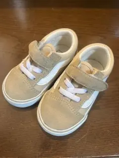 VANS ベビー スニーカー ベージュ 12.5cm