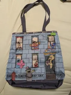 【未使用】美品　LeSportsac セサミストリート トートバッグのサムネイル