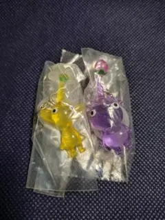 ピクミン　めじるしアクセサリー2 黄ピクミン、紫ピクミン　 2個セット