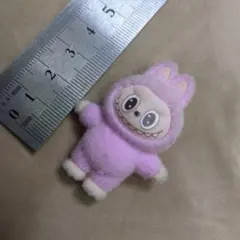 LABUBU ラブブ ぬいぐるみ キーホルダー ピンク