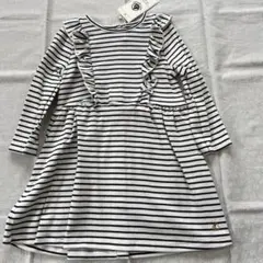 プチバトー　フリル付きワンピース　18m新品未使用