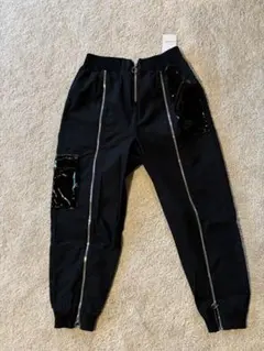 未使用　NIKE ナイキ　ナイロンジップパンツ　M