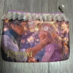 Disney Rapunzel ポーチ フリル パールチャーム付きのサムネイル