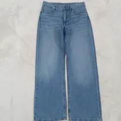 レディースファッションデニムパンツワールドストレート