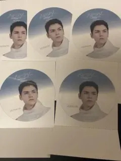 SEVENTEEN VERNON 丸形クリアシート 5枚セット