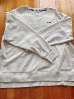 むーすけ様⭐︎FILA グレー トレーナー Lサイズ