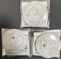 シャフト展 50周年展 魔法少女まどか☆マギカ 原画缶バッジ 3個 巴マミ