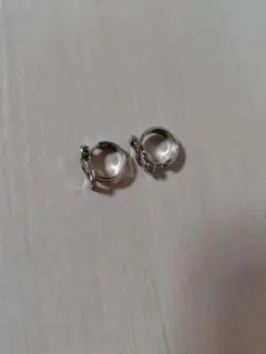 シンプル フープ イヤリング 金属製