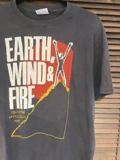 80s Earth, Wind&Fire world tour Tシャツ USA