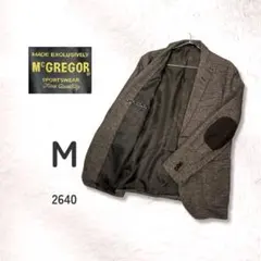 McGREGOR マックレガー ツイードジャケット ウール エルボーパッチ M
