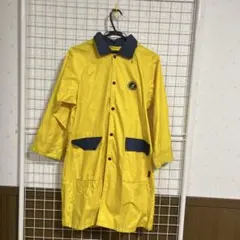 KANGOL 学童用カッパ フード付き黄色　雨具140のサムネイル