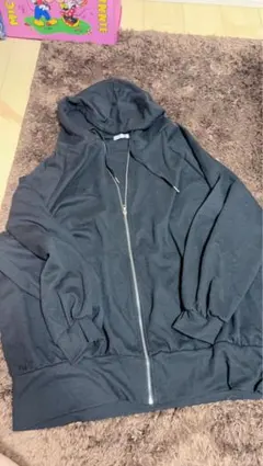 ロング丈パーカー3L