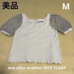 【美品】one after another NICE CLAUP トップスのサムネイル