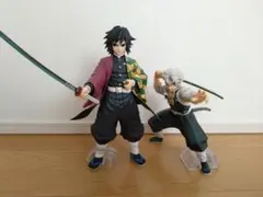 ユ*ー様 冨岡義勇 不死川実弥 フィギュアセット