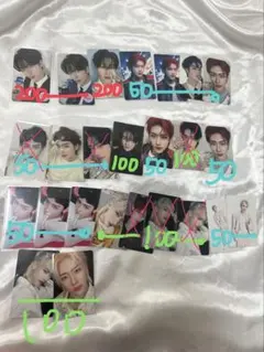 ZEROBASEONE ゼベワン リッキー　トレカ　バラ、まとめ売り