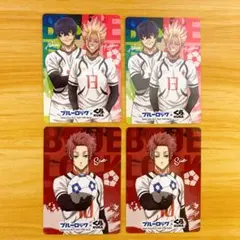 【新品】ブルーロック くら寿司 カード 4枚