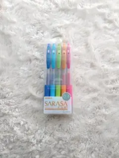 SARASA クリップ ボールペン 5本セット 0.4mm