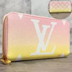21年 超極美品⭐️ルイヴィトン LVバイザプール モノグラム ジッピーウォレット