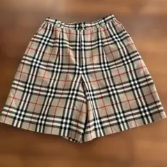 Burberrys チェック柄 キュロット L