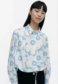 Marimekko Unikko blouse マリメッコ　ウニッコ　ブラウス
